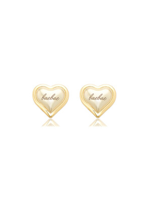 Everyoung Heart Earring (gold)