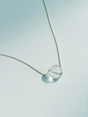 Clear Orb Necklace