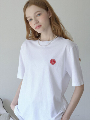 Rose Wappen T-shirt - White