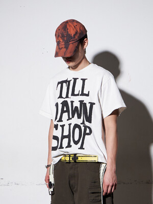 TILLDAWN SHOP 1/2 SLEEVE / White