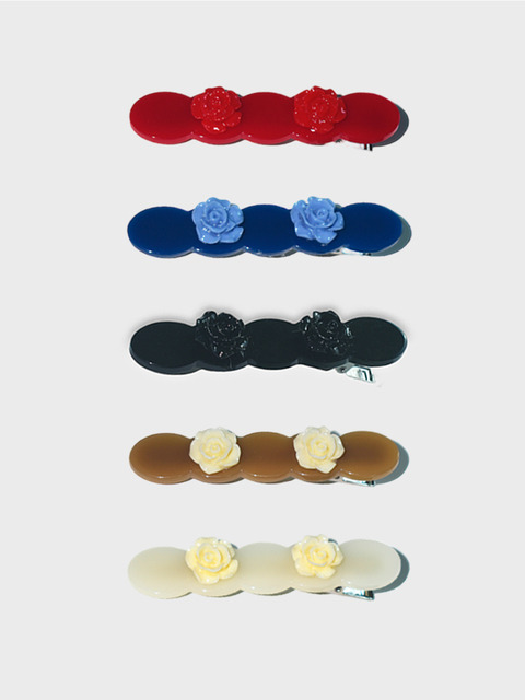 유지떼 Field Flower HAIR PIN 5COLOR (2PCS 1SET)