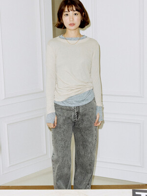 Layering T-shirts - Beige