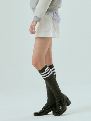 Stripe over knee socks (3 COLORS)