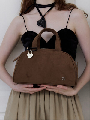 omelet bag (suede brown)