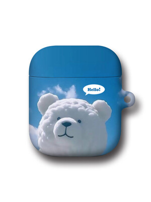 메타버스 에어팟/에어팟프로 케이스 - 구름곰(Cloud Bear)