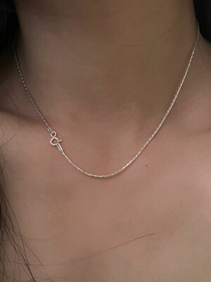 silver925 snake chain necklace