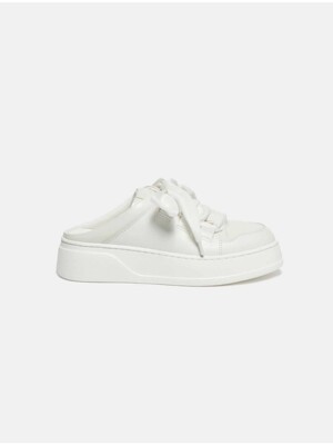 Ribbon mule sneakers(whtie)_DG4DS25011WHT