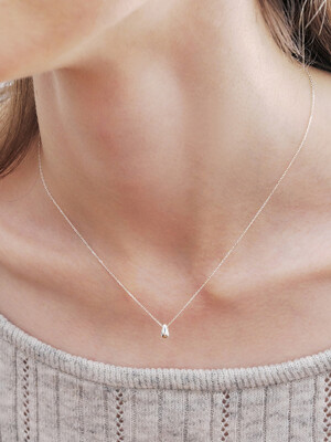 tiny drop necklace