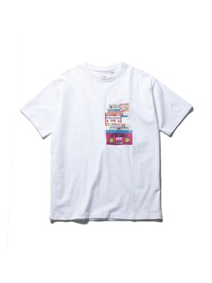 POPUP TEE(RELAX FIT)-WHITE