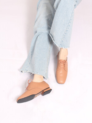 Flat Loafer _retro coral