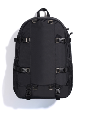 NYLON ADJUST BACKPACK (BLACK)