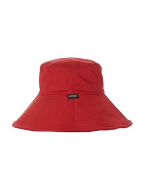 RED BUCKET HAT