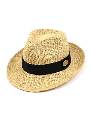 BU Summer Beige Long Fedora 여름페도라