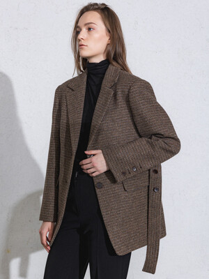 Button Detailed Wool Jacket_(3 colors)