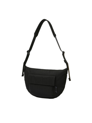 SOFTMOON MESSENGER BAG - BLACK