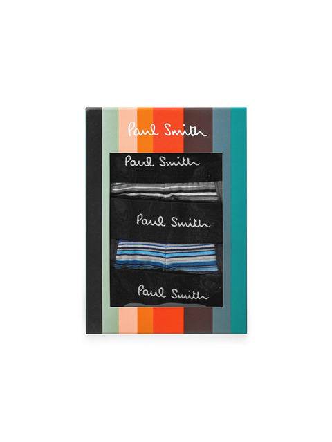 패션액세서리 - 폴 스미스 (PAUL SMITH) - [폴스미스] M1A 914C A3PCKP 1A 스트라이프 3종세트 남성 코튼 언더웨어