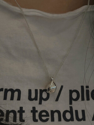 [92.5 silver]waterdrop necklace