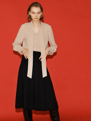 [리퍼브][Drama Signature] Pleated Midi Skirt