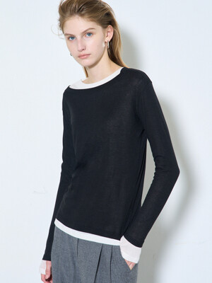 Layering T-shirts - Black
