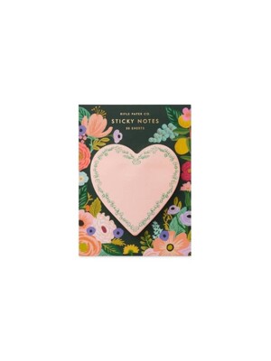 라이플페이퍼 Heart 스티키 노트 포스트잇
