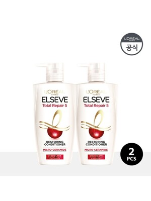 [SSG 단독기획세트] 로레알파리 TR5 리페어링 컨디셔너 410ml 2개