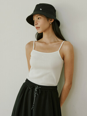 24 summer Basic cotton sleeveless top_Ivory