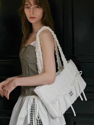 Puffer butterfly shoulder bag Medium _5colors