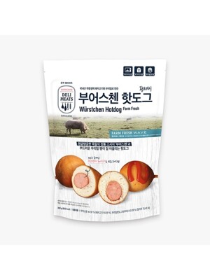 부어스첸 미니 핫도그 300g(6개입) 어린이 아이 간식