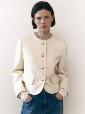 Classic Tweed Jacket_2color