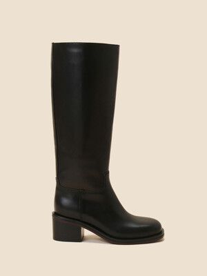 Basic long boots(black)_DG3BW24506BLK