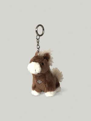 FOLLY KEYRING [BROWN]