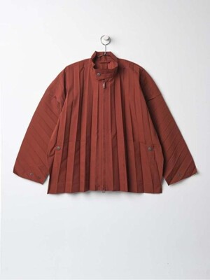옴므 플리세 이세이 미야케 자켓 721926 Brown
