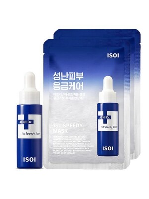 아크니 닥터 1st 스피디 스팟 14ml 1개 + 아크니 마스크팩 2매