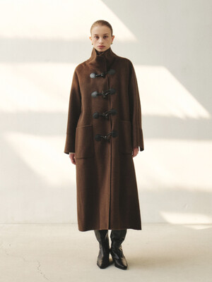 TWF CAMEL HAIR DUFFLE COAT [HAND MADE] _2COLORS