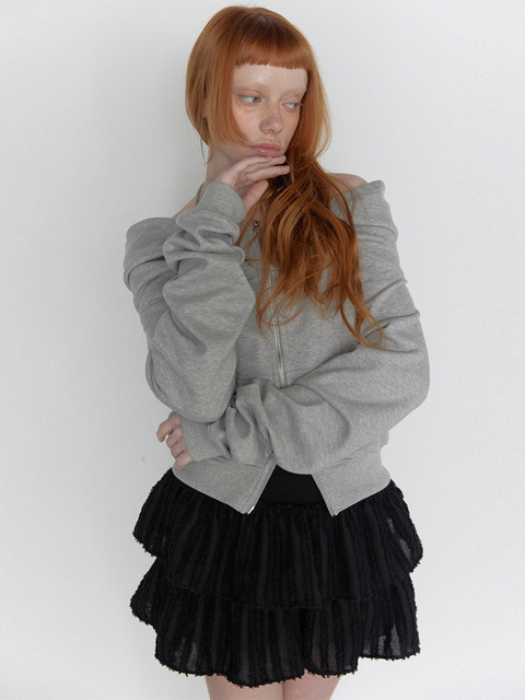 【韓国 leterie】CANCAN BANDING MINI SKIRT tiered cancan banding mini skirt pants - Freak.
