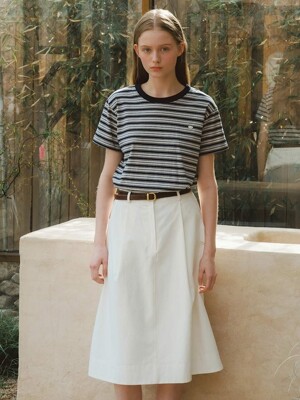 [단독] G Classic Cotton Midi Skirt_2colors