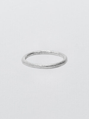 Texture Ring (silver925)(2color)