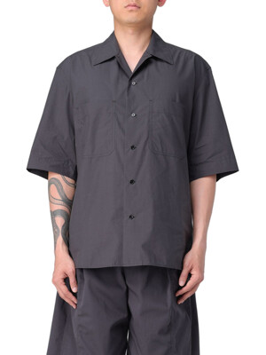 [르메르] SS25  반팔 셔츠 SH1175LF1364 BK980