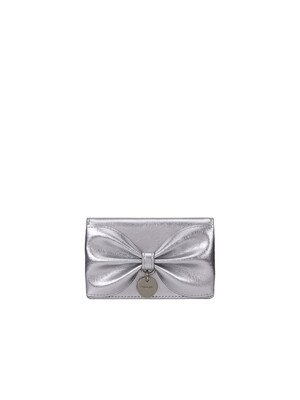 Toque Balaca Wide Card Wallet (토크 발라카 와이드 카드지갑) Silver