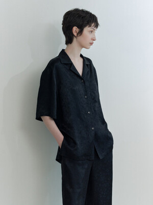 [리퍼브]FLORAL JACQUARD SHIRT
