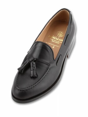 [WOMEN] 1240-3 Black Calf Tassle Loafer