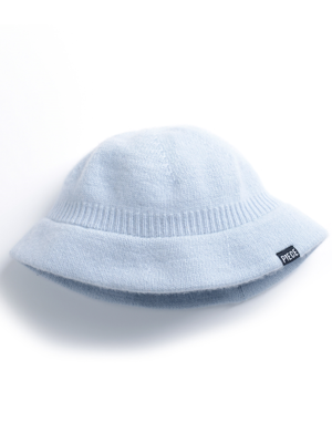 CASHMERE BUCKET HAT (SKY BLUE)