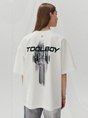 [Tool Boy x DNSR] 고스트 티셔츠 (White)