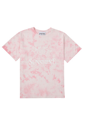 STG X CDC TIEDYE T-SHIRTS - PINK