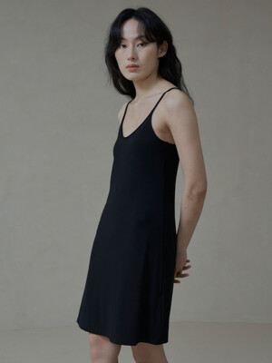 [BAMBOO] SKINWEAR INNER SLIP｜NOIR BLACK｜WOMEN`S