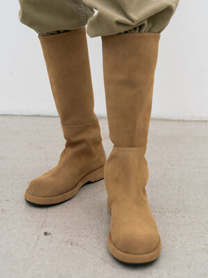 ROLL BOOTS BEIGE