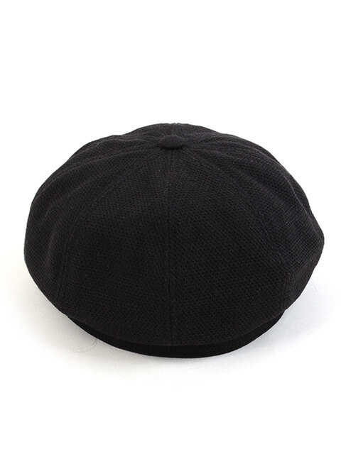 모자,모자 - 유니버셜 케미스트리 (Universal chemistry) - Linen Black Round Beret 베레모