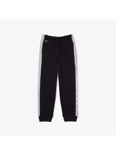 팬츠 - 라코스테 (LACOSTE) - 키즈 오가닉 코튼 트랙 팬츠 XJ5327-53G E6A