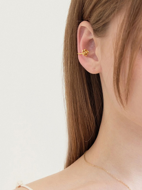 주얼리 - 엠아이영 (mi0) - Rose Ear cuff