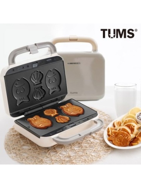 키친 - 텀스 (TUMS) - 텀스 2구 3in1 간식 메이커 크림